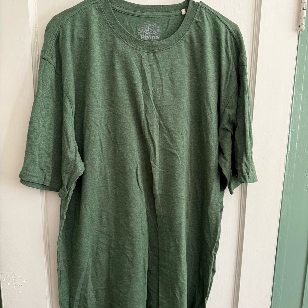 Prana Men's Green Short Sleeve Tee